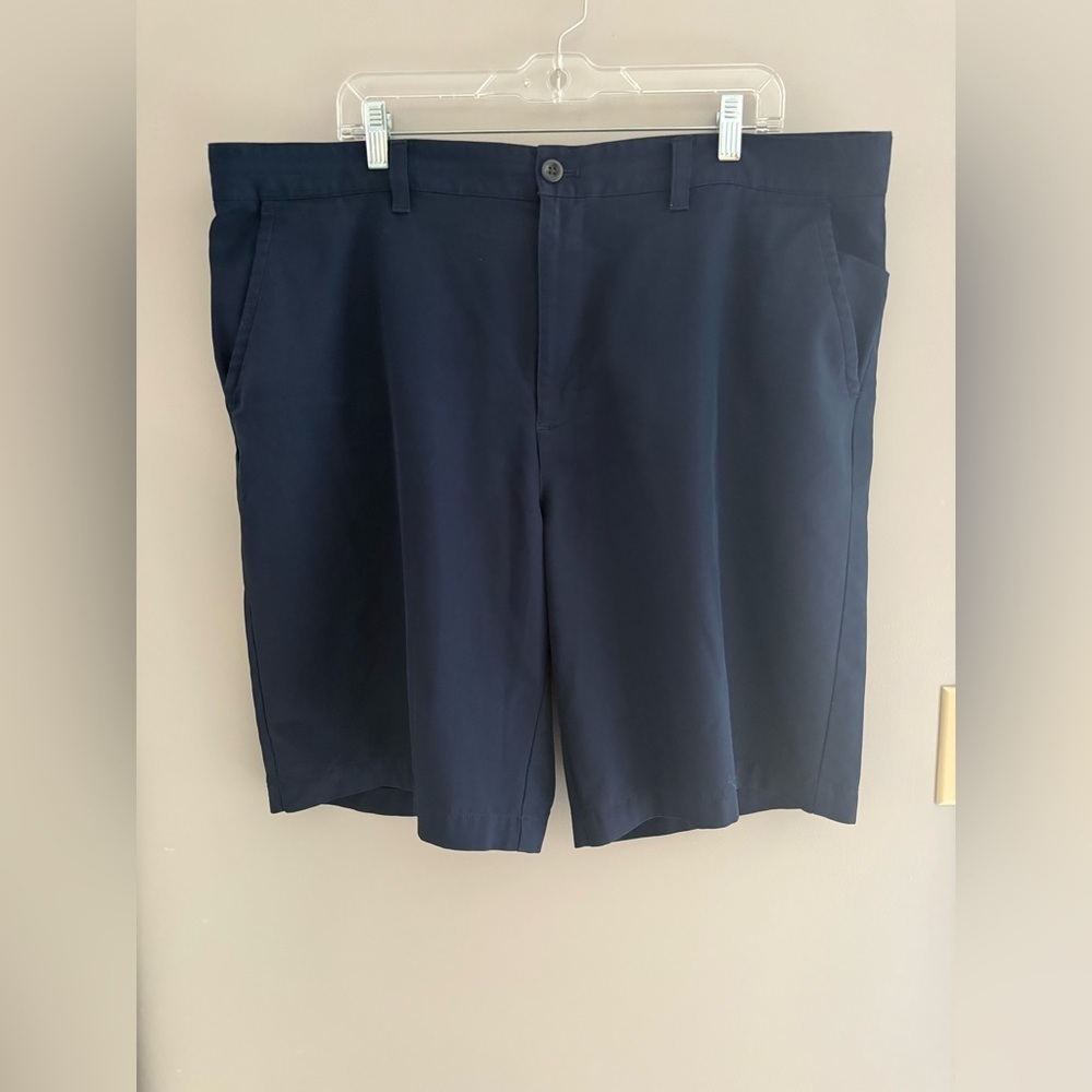 IZOD Men’s Golf Shorts SZ 42 Navy Pockets Performance Casual Summer Stretch